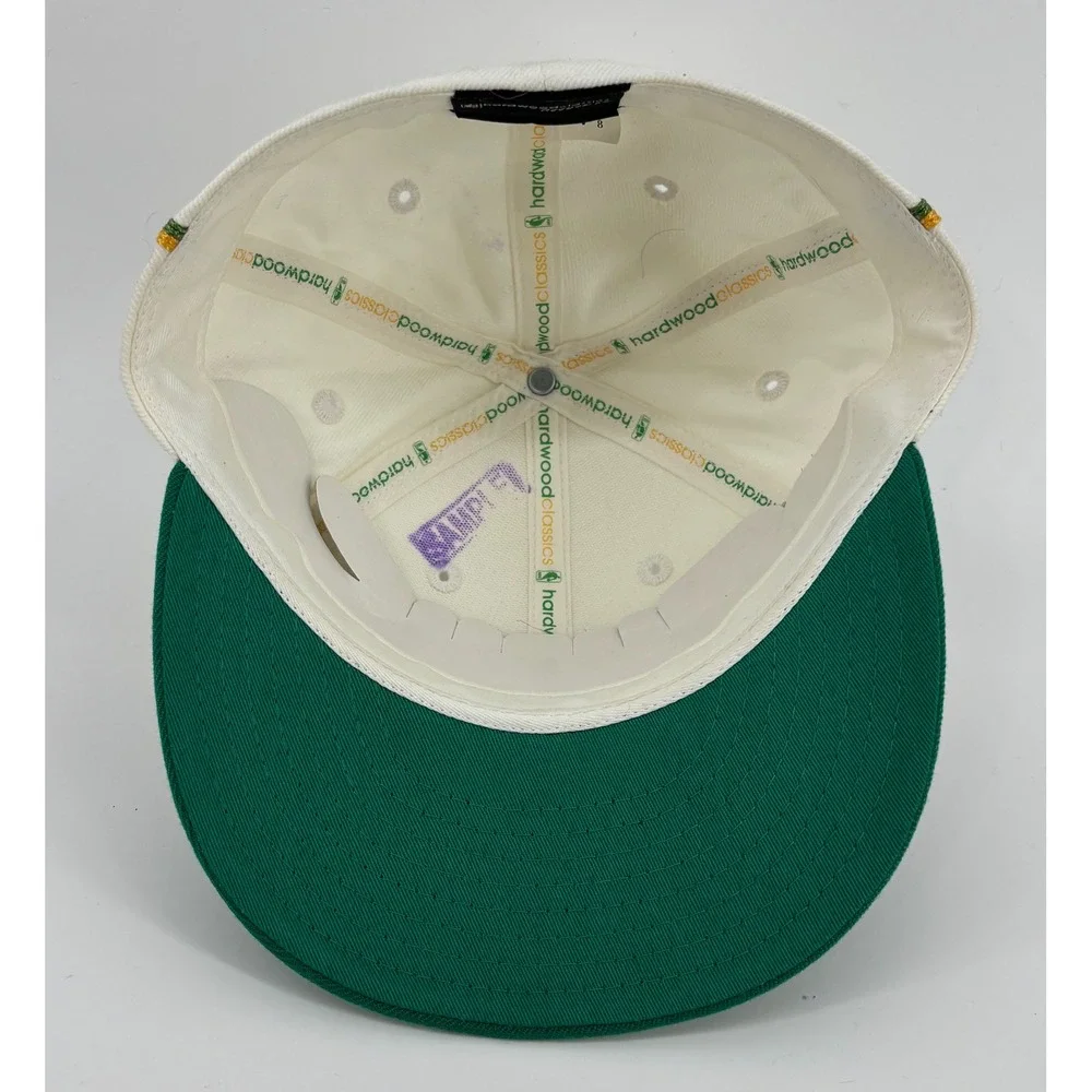 Vintage Boston Celtics Hat 100% Wool Reebok Sample Fitted Mens 7 1/8